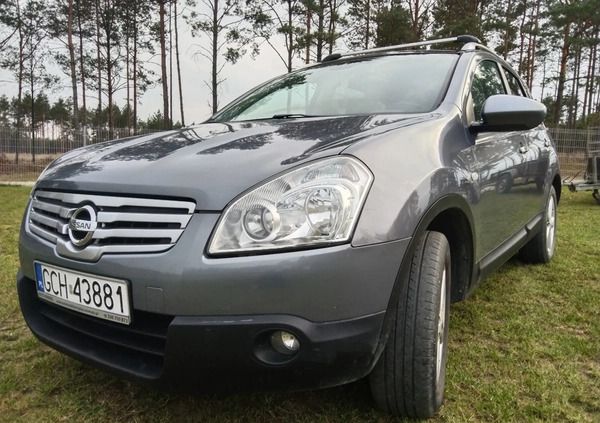 Nissan Qashqai+2 cena 23900 przebieg: 266289, rok produkcji 2009 z Brusy małe 46